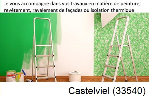 Peintre sols à Castelviel-33540